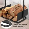 Jopassy Kaminholzregal 40 x 30 x 46 cm Brennholzregal Produktbild-Vorschau 4