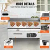 VEVOR Komerčný elektrický gril, 3200 W, poloplochý gril na Náhľad obrázku produktu 6