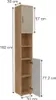 Badschrank Vicco Irma Beige 30 x 192 cm, Model 58295 Produktbild-Vorschau 1
