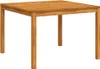 vidaXL Stół ogrodowy 110x110x75 cm z litego drewna Podgląd zdjęcia produktu 1