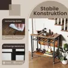 COSTWAY Tavolo da pranzo pieghevole, tavolo da cucina con Anteprima dell’immagine prodotto 7