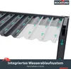 Rockford Pergola an der Wand Aluminium 6 x 3 m mit Produktbild-Vorschau 5