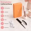 Kabelloses Glätteisen 2 in 1 Lockenstab mit Akku 4000mAh, Produktbild-Vorschau 2