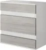Komoda Příborníky Highboard 90 cm White/Kathult Grey se Náhled obrázku produktu 6