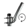 PremiumX Doppel-Mastausleger 25cm Ø 40mm ALU Wandhalter SAT Produktbild-Vorschau 2