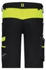 DASSY Arbeitsshorts MANILLA Bermuda Gr. 46  schwarz/gelb Produktbild-Vorschau 5