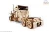 A 3D wooden model of a heavy-duty truck tractor, shown from a three-quarter rear view against a white background. Anteprima dell’immagine prodotto