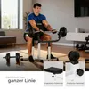tectake® Curlbank Hantelablage 5-fach höhenverstellbar Produktbild-Vorschau 3