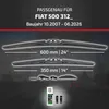 HEYNER® Scheibenwischer für FIAT 500 (10.2007 - 06.2026) Produktbild-Vorschau 2