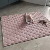 Sanosoft® Krabbeldecke Rutsch- & wasserfest Rosa 120x120cm Produktbild-Vorschau 8