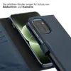 Selencia Echtleder-Hülle für das OnePlus 15R – Dunkelblau Produktbild-Vorschau 4