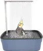 Automatische Papageienbadewanne mit Dusche, Vogelbad, große Produktbild-Vorschau 1