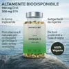 Olio di alghe vegano Omega-3 di Aavalabs | 750 mg di DHA e Anteprima dell’immagine prodotto 3