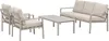 Primaster Gartenmöbel-Set Lucca Aluminium Produktbild-Vorschau 2