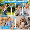 Seifenblasenmaschine Kinder mit LED Licht & Musik, Produktbild-Vorschau 7