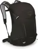 A black Osprey Hikelite 26 rucksack is shown from a side-angle on a white background. Produktbild-Vorschau