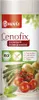 A product container with branding and product information, featuring an image of vegetables. Produktbild-Vorschau