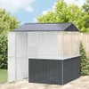 vidaXL Klatka dla ptaków antracyt 215 x 209 x 230 cm Stal Podgląd zdjęcia produktu 3