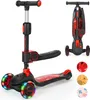 BremToy Kinderroller mit Sitz, Tretroller mit LED Rädern, Produktbild-Vorschau 1