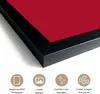 MuchoWow® MuchoWow® Gerahmtes Poster Radio - Rot - Vintage Produktbild-Vorschau 3
