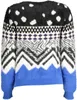 Desigual Langarmshirt SchwarzBlau Kontrast 22WWJF73 : Größe Produktbild-Vorschau 2