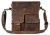 Greenburry Umhängetasche Leder Herren Damen braun VINTAGE Produktbild-Vorschau 25
