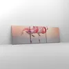 Bild auf Leinwand - Leinwandbild - 3 Teile - Flamingos Produktbild-Vorschau 4