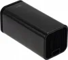 A black knife block on a white background. Voir les images du produit
