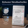 Tischkalender 2027 mit Metallaufsteller magnetisch Produktbild-Vorschau 4