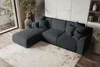 99rooms Gusto Ecksofa Cordstoff POSO Graphit Links mit Produktbild-Vorschau 3