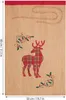 A Christmas sack with a reindeer design and festive accents. Anteprima dell’immagine prodotto
