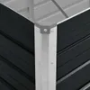 vidaXL Garten-Hochbeet Anthrazit 160 x 40 x 45 cm Produktbild-Vorschau 7