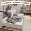 Kinderbett Nora mit Rausfallschutz und Lattenrost | 160x80 Produktbild-Vorschau 10
