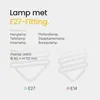 Technik LED Globelamp G80 E27 Mat - 11.1W 1055lm 2700K - Productafbeelding-voorbeeld 5