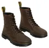 Dr Martens Combs Leather Stiefel Braun EU 39 Herren,Damen Produktbild-Vorschau 9