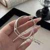 Eleganter Damen Armreif mit Doppel-Kette – Silberfarben, Produktbild-Vorschau 2