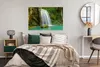 MuchoWow® Poster Ein Wasserfall an einem See im Produktbild-Vorschau 4