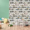 10m VLIES TAPETE Rolle Kinderzimmer Autos Rettungswagen Produktbild-Vorschau 2
