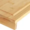 CLP Schneidebrett aus Bambus XXXL 45 x 33 cm antibakteriell Produktbild-Vorschau 6