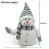 Schneemann LED Figur 20 cm Deko mit Beleuchtung Produktbild-Vorschau 7