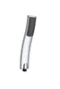 A chrome hand shower head with a gray spray face. Produktbild-Vorschau