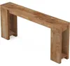 Stolik konsolowy HOGA-F2257, 160 cm, brązowy Podgląd zdjęcia produktu 1