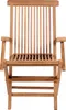Gartensessel mit Armlehnen Andover Teak Produktbild-Vorschau 6