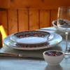 Assiette plate Bakir rouge - D 24 cm Voir les images du produit 5