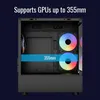 Aerocool Viewport Mini V2 ARGB, Tower-Gehäuse, (Tempered Produktbild-Vorschau 10