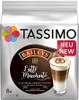 A package of Tassimo Baileys Latte Macchiato coffee pods. Produktbild-Vorschau