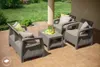 Keter Corfu Lounge Gartenmöbel Set 4teilig, mit Sitzkissen, Produktbild-Vorschau 8