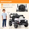 COSTWAY 12V Auto elettrica per bambini con telecomando 2.4G Anteprima dell’immagine prodotto 5