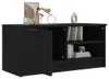 vidaXL TV-Schrank Schwarz 80x35x36,5 cm Holzwerkstoff Produktbild-Vorschau 6