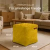 Green Bean® Indoor Sitzhocker Pouf 40x40x40cm EPS-Perlen Produktbild-Vorschau 4